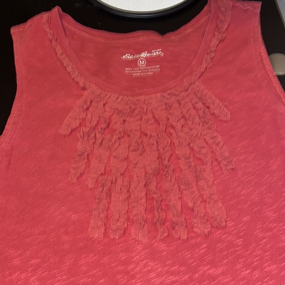 EDDIE BAUER Sleeveless Ruffle Top - Picture 4 of 6